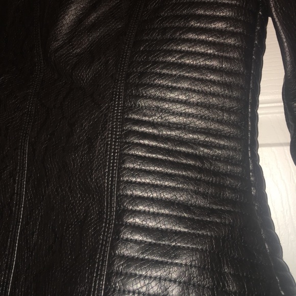✨NWT Black Rivet faux leather jacket✨ - Picture 3 of 7